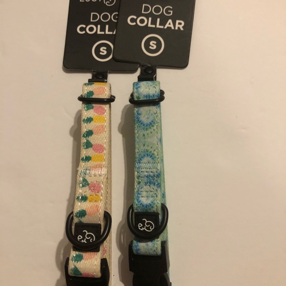 Set of two Lucy & Co size small dog collars